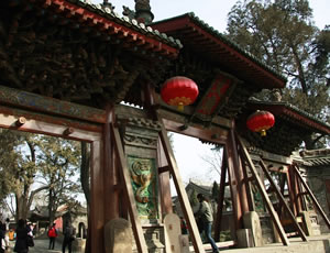 韩城市自然风光：韩城文庙