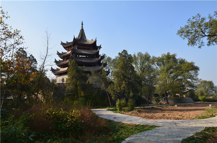 2015西安自驾游护照陕西景区:文峰木塔寺